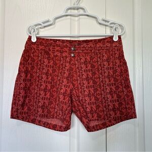Columbia Nylon Omni-Shield Women’s Shorts Size 8 Trail Aztec Patterned